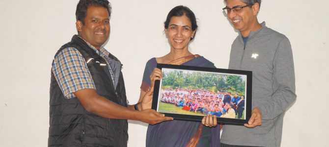 Visit of Dr. Anitha and Dr. Arun