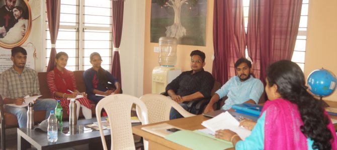 Visit of BSW interns